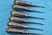German Stainless Set of 6 Cryer Left Right Dental Tooth EXTRACTING Elevators Small Medium Large