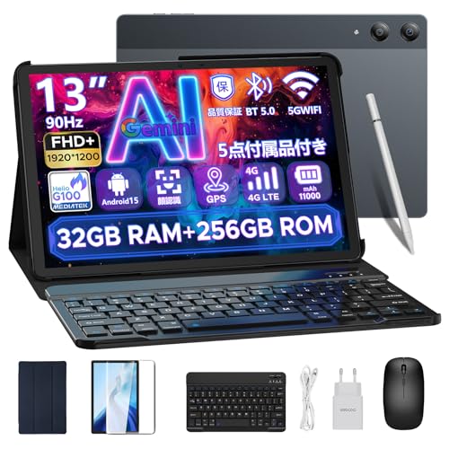 yAndroid 15 ^ubg 13C`zDOOGEE Tab E3ProZbg AhCh G100 ^ubg FHD+ 90Hz 32GB+256GB+2TB TFg 11000mAh 1920x1200𑜓x F NAbhXs[J[