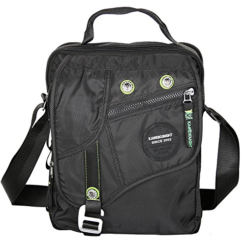 Messenger Bag For Men, Innturt Canvas Shoulder Bag For Men - Crossbody Bag Pack For Men Black #TOP15