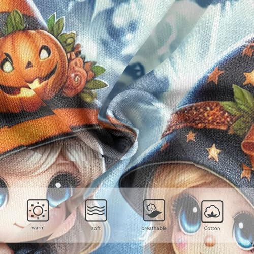 Cotton Toddler Girls Underwear Cute Halloween Gnome Girl Panties Cute Durable Undies Kids Briefs 2t3