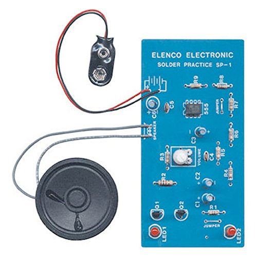 Elenco Electron AK-100 Practice Soldering Kit with Soldering Iron