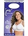 JUST MY SIZE Women's Side & Back Smoothing Wire Free Bra, White, 42DD