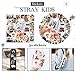 Japior Stray Kids Gifts,Stray Kids Kpop Merch with Drawstring Bag, 8 Cartoon Badges, 50 Stickers, 8 Photocards, 3 Design Bracelet, Necklace, Earrings, Keychain, Straykids Lanyards Merchandise for Fans