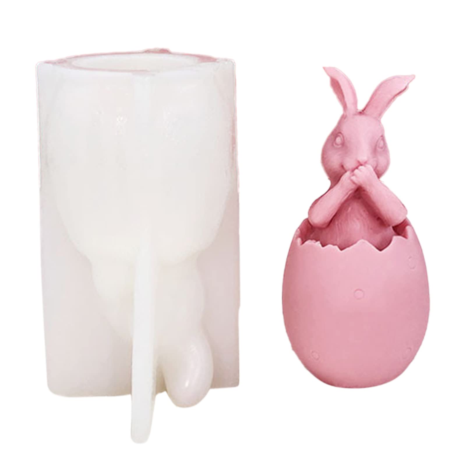 Stampini Silicone Coniglietti Pasqua - 2 Pezzi Per Cioccolatini, Candele E Saponi Fai Da Te - Foto 9