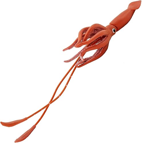 Miniatura 6 de Safari Ltd. Figura de calamar gigante – Figura realista de criatura marina de 9.5 pulgadas – Juguete educativo para niños, niñas y niños a partir de