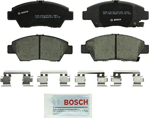 BOSCH BP1394 QuietCast Premium Semi-Metallic Disc Brake Pad Set - Compatible With Select Honda CR-Z, Fit; FRONT