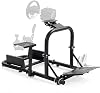 Marada Racing Simulator Cockpit Pro Racing Handle Stand Logitech G25 G27 G29 G920 G923 Thrustmaster T300RS TX F458 T500R Fanatec, No Racing Wheel Stand Wheel Pedal Sheet