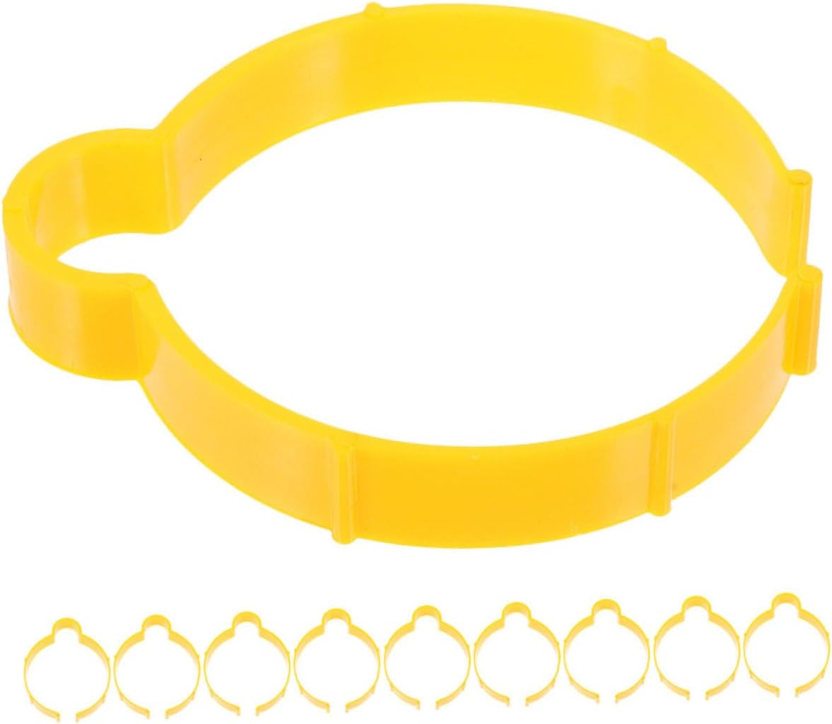 Cabilock 10pcs Auto Film Fixing Clip Vinyl Film Gripper Clips for Car Vinyl Wrap Roll Holder Masking Tape