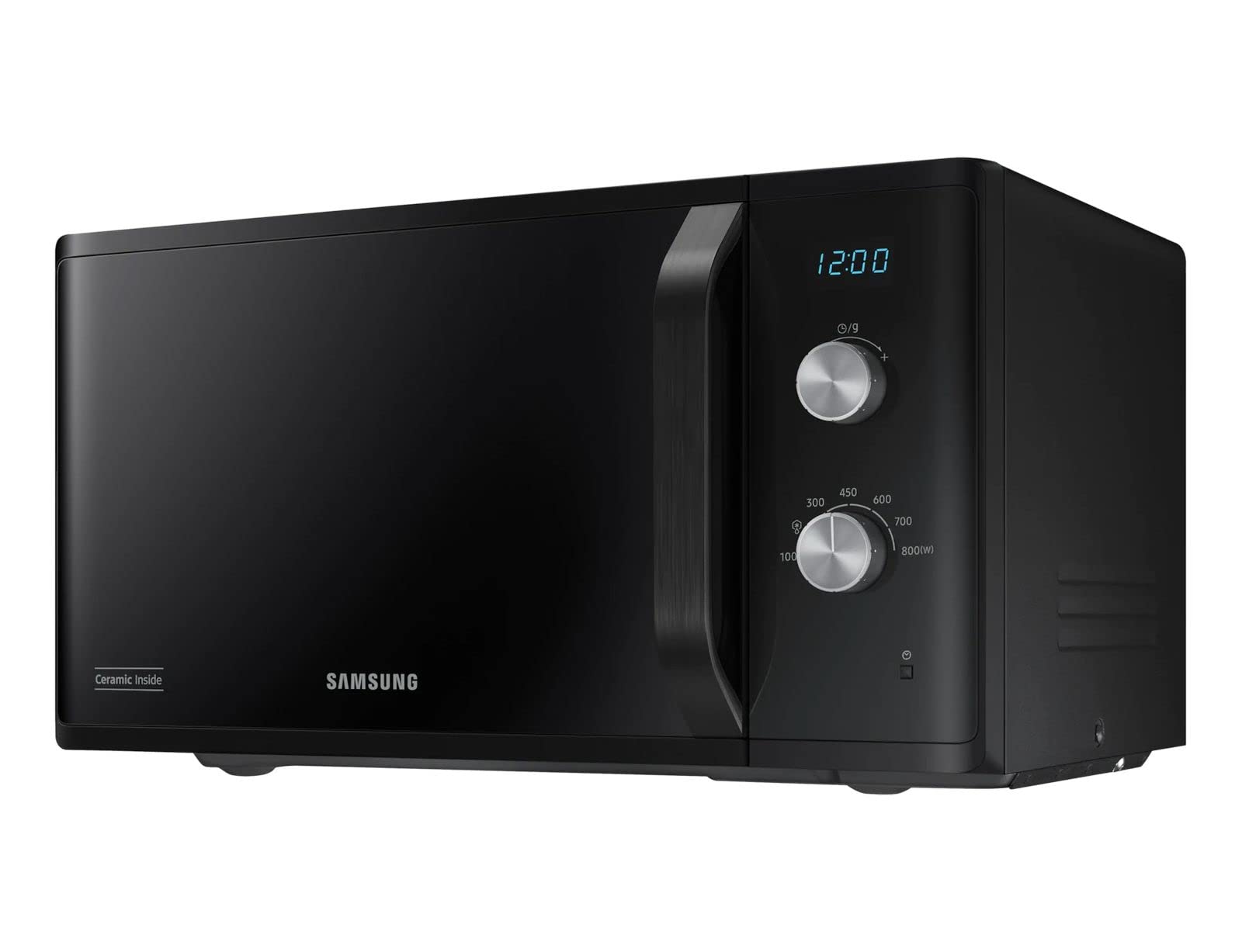 Samsung MS23K3614AK Comptoir - Micro-ondes (Comptoir, Micro-ondes uniquement, 23 L, 800 W, Rotatif, Noir)