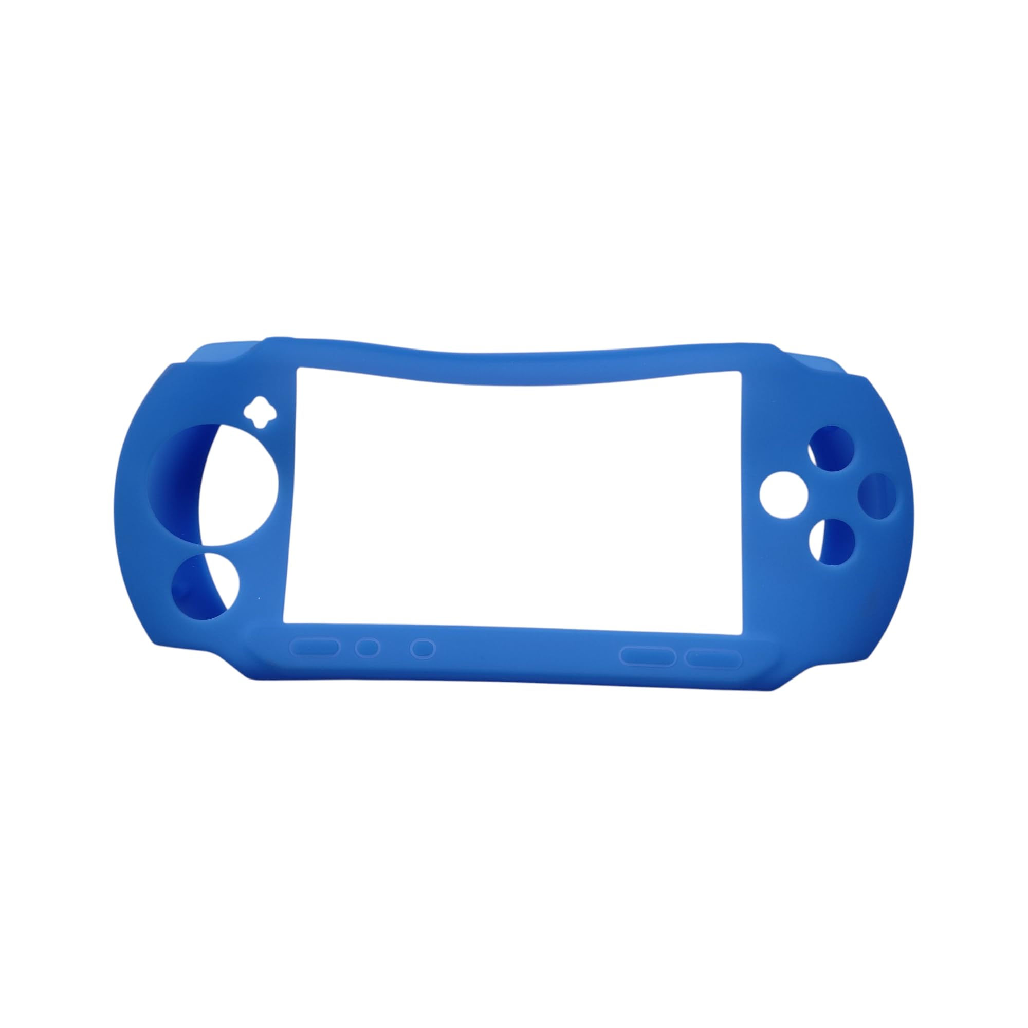 TCOS TECH PSP E1004 Silicone Cover Sleeve Protective Case Cover for PSP E1000 PSP Street For Camera Devices, Blue