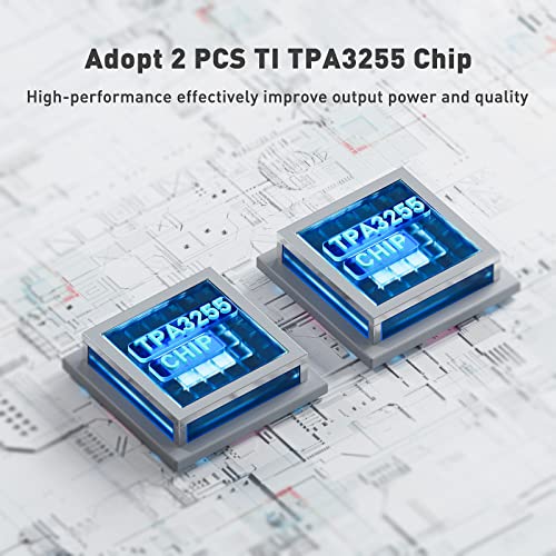 image for Fosi Audio BT30D PRO Stereo Amplifier 2.1 Channel Mini Class D Integra