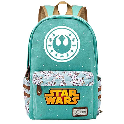 Star Wars Mochila Casual Impermeable aligeramiento Impreso for niños y niñas