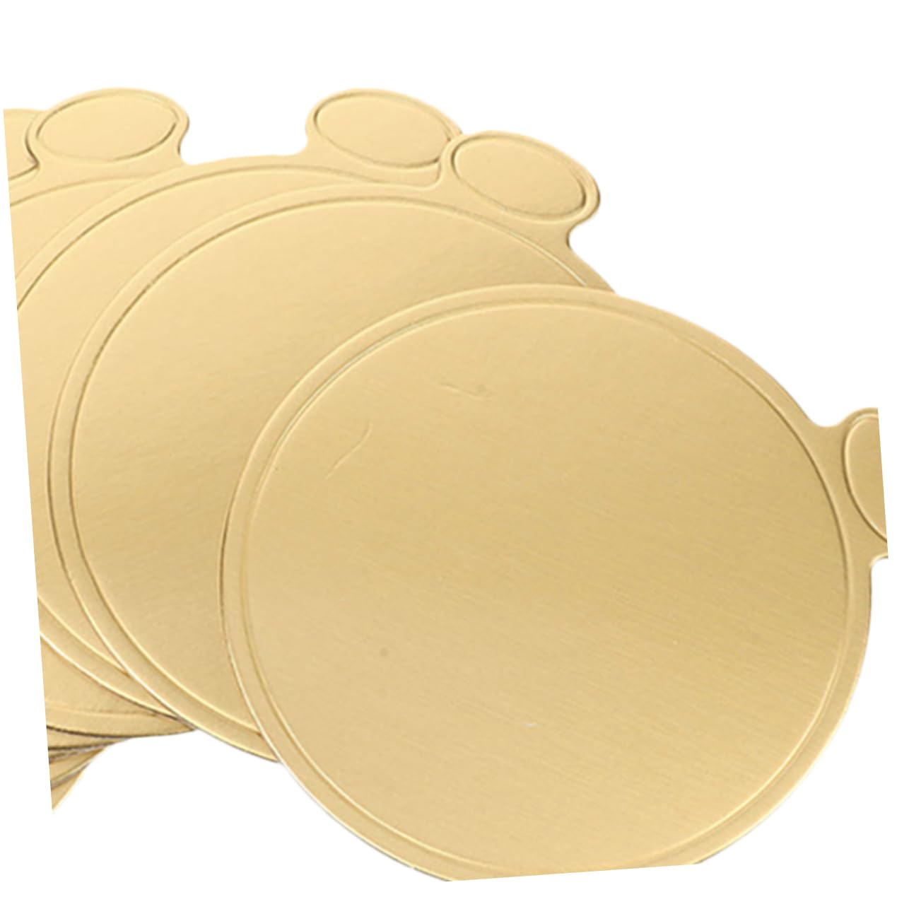 GALPADA 200pezzi Tondi Per Torte in Cartone Cartoncino Per Mousse Tondi Circolari Per Torte Forniture Per Piatti Circolari Per Dessert Sottotorta Base Per Cupcake in Mousse Base Decorativa