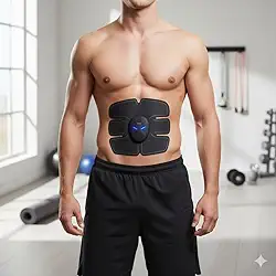 Aparelho Tonificador Abdominal Smart Fitness EMS Musculação e Esporte
