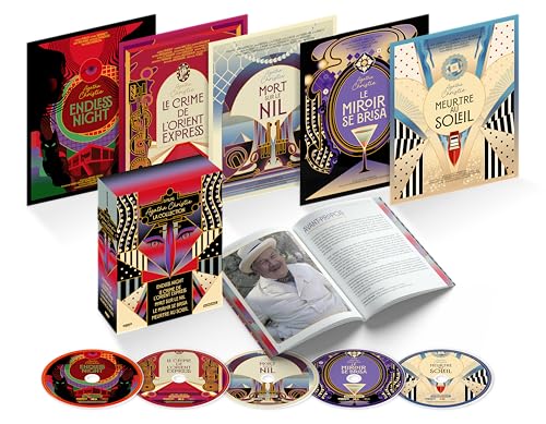 Agatha Christie-Coffret 5 Films [4K Ultra HD-Version restaurée] [Blu-ray]