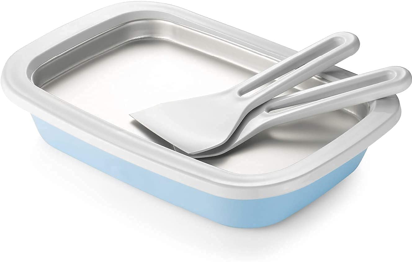 Citaaz Ice Cream Roll Maker, Portable Ice Cream Maker Pan, Rolled Ice Cream Maker Plate, Mini Fried Yogurts Machine with Shovel for Homemade DIY-image-22