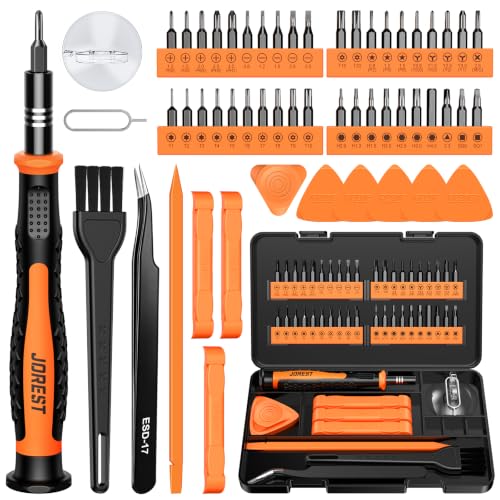 Image of JOREST 55pcs Small Precision Screwdriver Set with Torx T5 T6, Mini Tool Kit