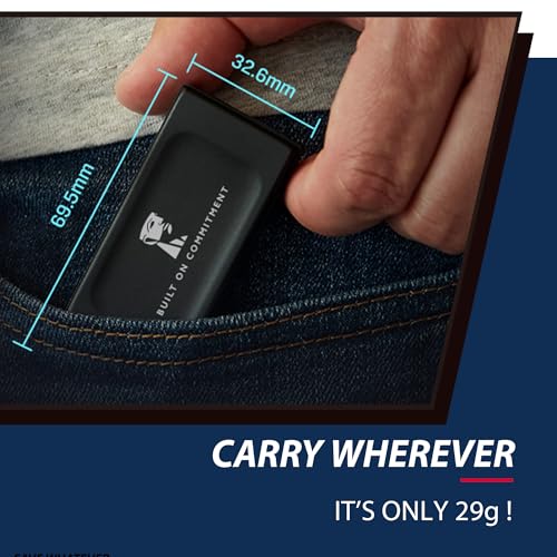 Image of Kingston XS1000 1TB SSD | Pocket-Sized | USB 3.2 Gen 2 | External Solid State Drive | Up to 1050MB /s | SXS1000 /1000GA