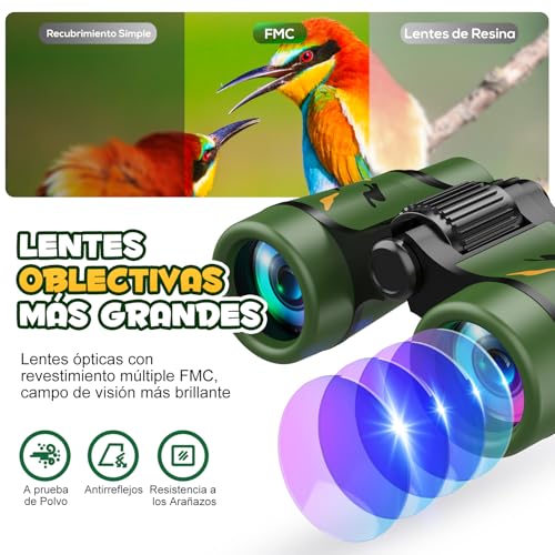 Juguetes para niños de 3 a 9 años: kit de walkie talkie y prismáticos de exterior 3