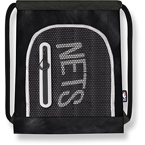 Sac à dos scolaire NBA Brooklyn Nets noir aux finitions haut de gamme