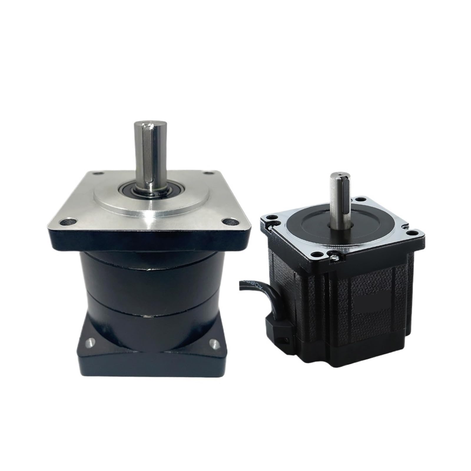 QfUxYYSLD 1pcs Nema34 Steppe Motor 86x82mm 4.5N.m 4A 14mm Single Shaft with Planetary Reducer PX86 Ratio 3 4 5 6 8 10 to 1 Input Hole 14mm(Ratio 6 to 1)