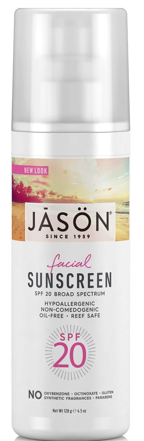 Jason Sun Facial Sunscreen SPF 20 4.50 oz