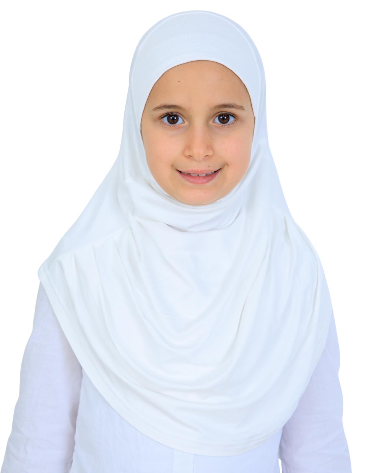 Prien Ready To Wear Hijab For Girls, Soft Viscose Muslim Scarf For Kids, Instant Islamic Clothing For Women For Ramadan, Eid