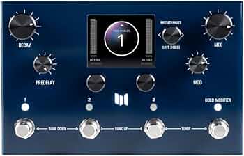 Amazon | Meris MercuryX リバーブ ギターエフェクター カスタマイズ