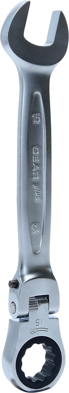 KS Tools 503.4815 Clé mixte à cliquet à tête inclinable à verrouillage