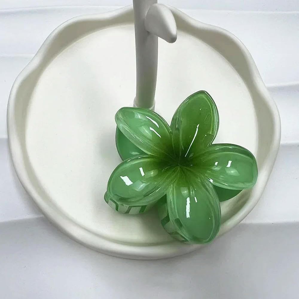 Loukeke 26 1Piece Large Flower Claw Clips Hair Clamps Matte Hairpins Headwear Barrette Hair Accessories