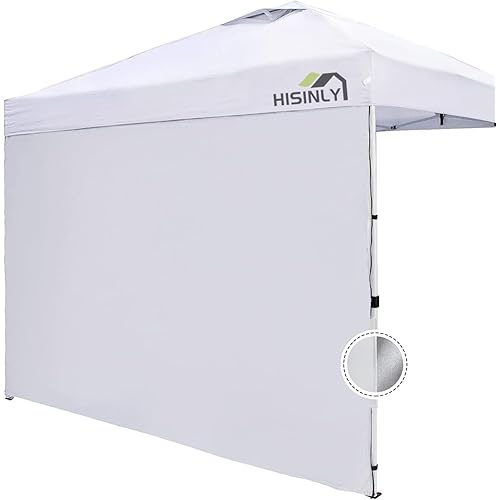 Canopy Sidewalls 10 * 10 ft 300D Sunwalls with Silver Coating UV Protection and Waterproof Oxford Cloth Suits Pop-up Tent/Instant Canopy/Commercial Canopy (Sidewall Only)