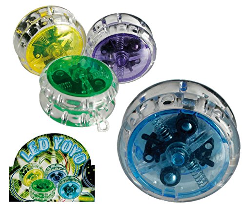 Kenzies Gifts Yoyo with LED -2 Perfect Stocking Filler, Idea For Boys & Girls Toys & Games Children Age 3+ -2 Supplied
