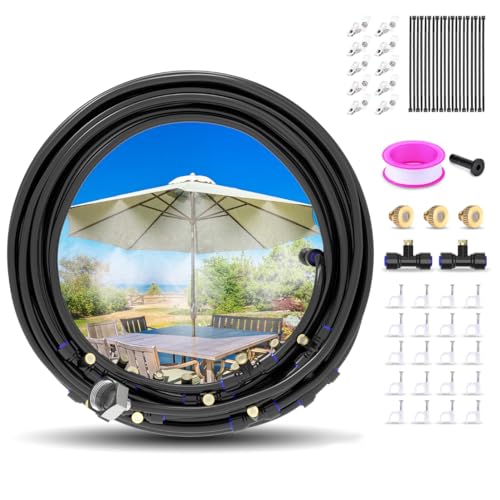 Penitue 5x Messing Nebeldüsen 0,15mm - Hochdruck Sprühdüsen Für Gewächshäuser