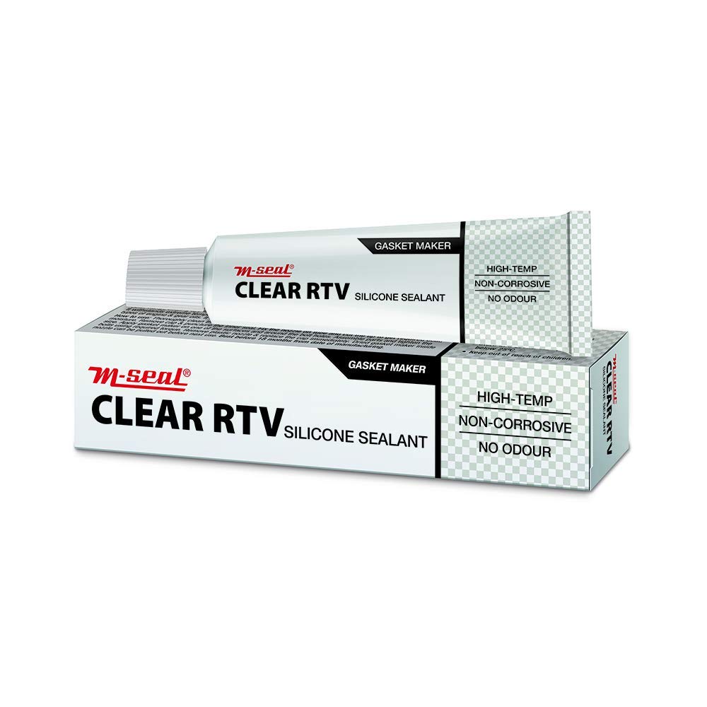 M-Seal Clear RTV Silicone Sealant, High Temperature Adhesive (2) (B0CG9PS7LR) Amazon Price History, Amazon Price Tracker
