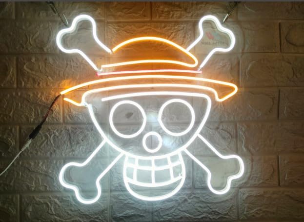 SG PRINT One Piece Anime Neon Signs Japanese Anime Luffy Skull Head Flexible Night Light Sign Indoor Home Kids Teen Bedroom Wall Art Decor For Bar Club Party Halloween Gifts-image-39