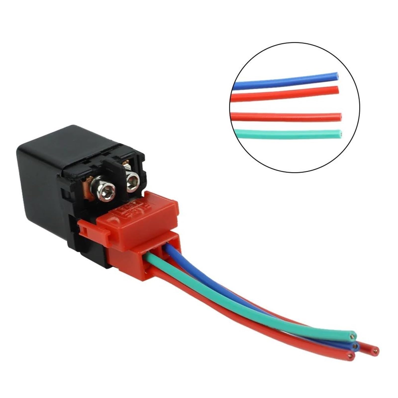 ZAPORA Relè di avviamento per Moto, solenoide, Spina, per CBR 600 954 1000 CB CMX250 CRF250X CX500R F2 F3 F4 VF RVT ST VFR VT Gruppo relè Ventola spenta