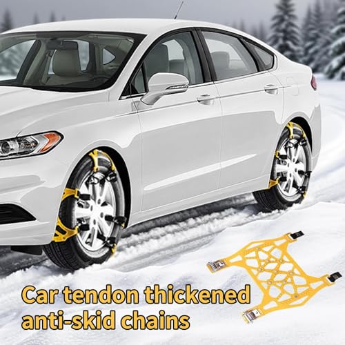 Cadenas para nieve para camiones ideales para rutas de montaña y camping con frío 3