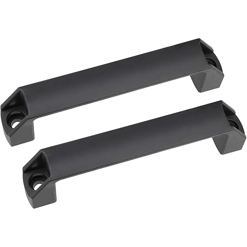 uxcell Plastic Pull Handles 150mm Hole Centers Luggage Mechanical Equipment 2Pcs