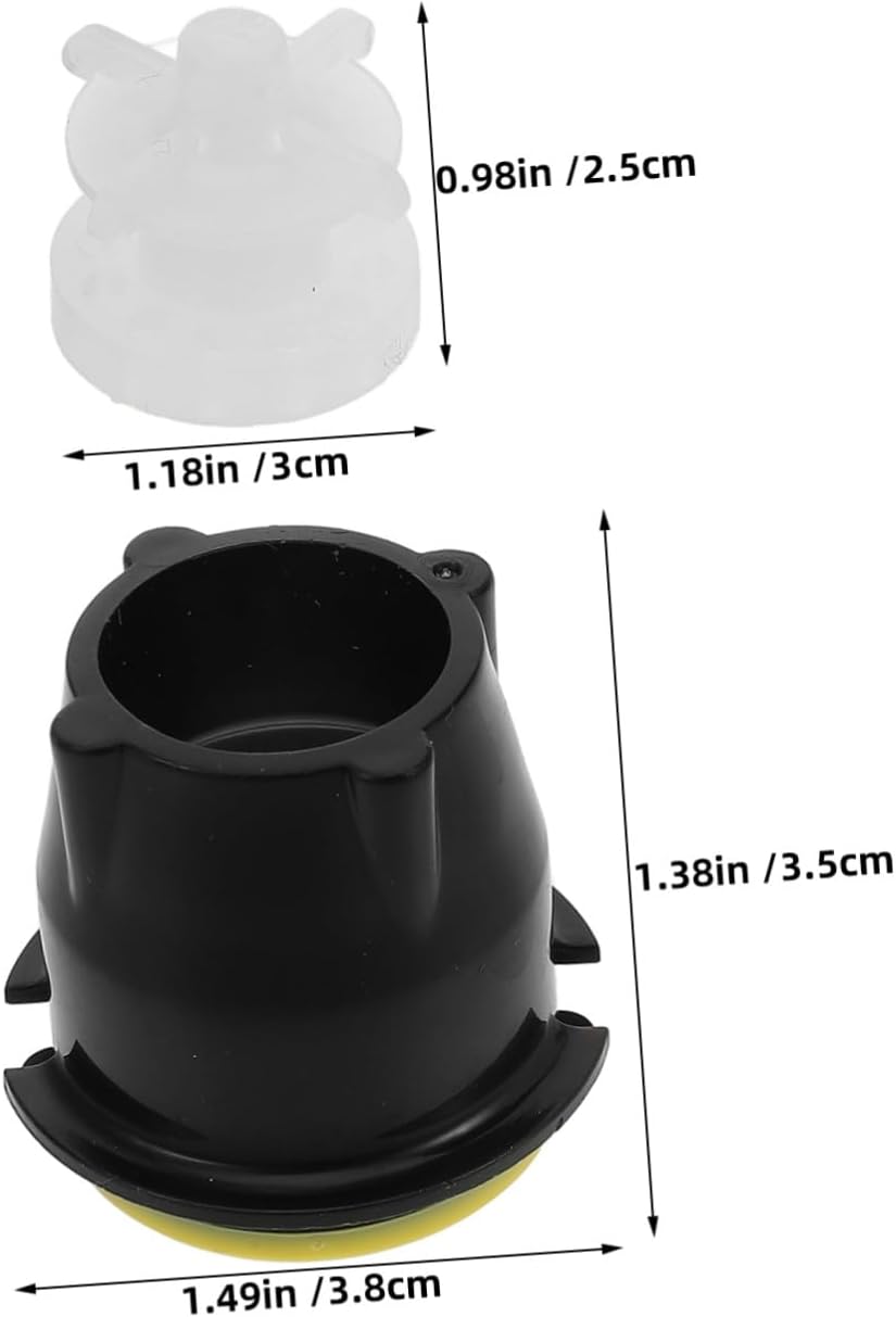 jojofuny 2 Sets Replacement Valve Assembly for Soda Maker and Fountain Soda Machine, Silicone Material Enhanced Durability and Quick Installation, for Home Party and Restaurant Use