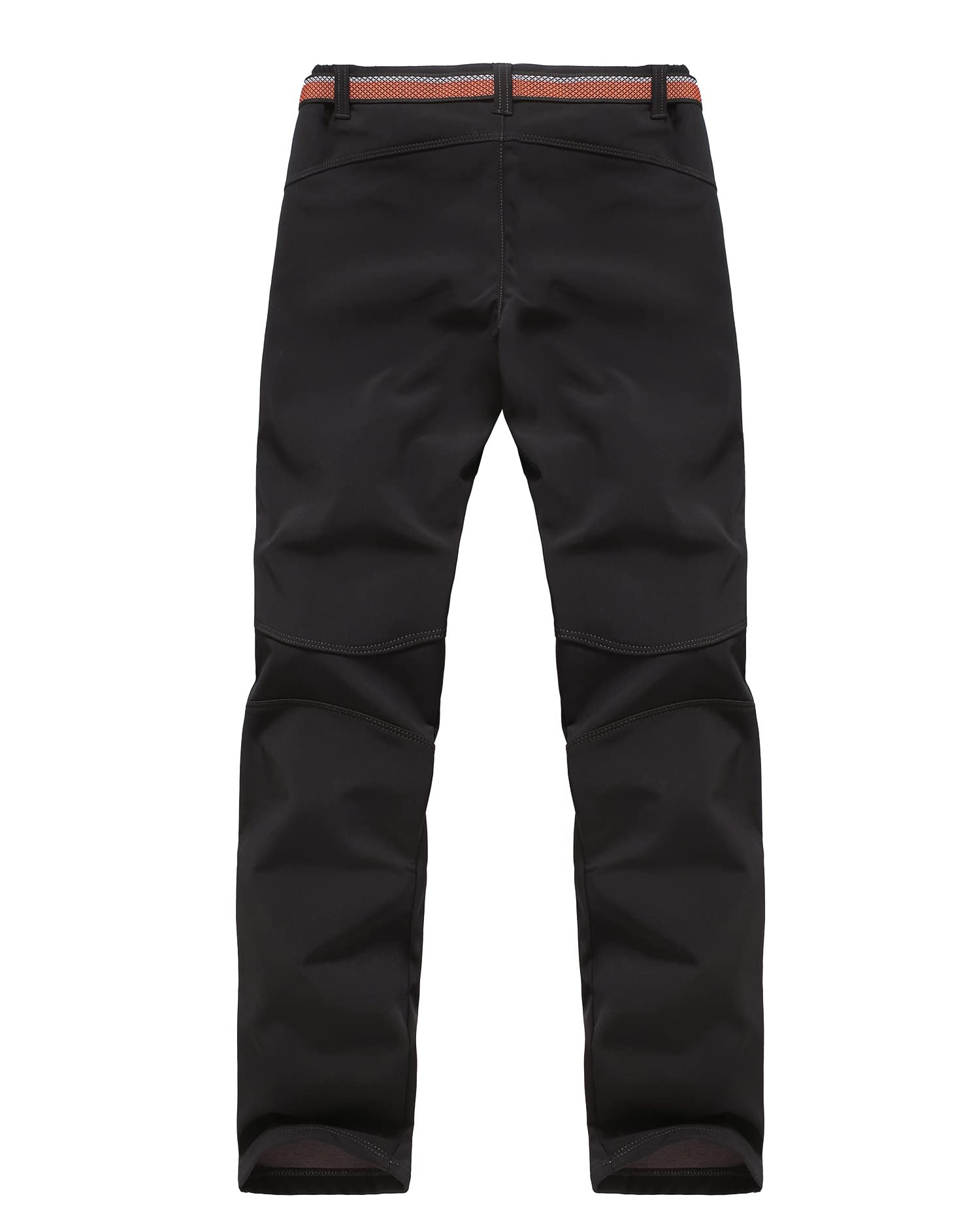 Pantaloni da donna antivento idrorepellenti altamente flessibili in pile termico escursionismo campeggio all'aperto pantaloni softshell