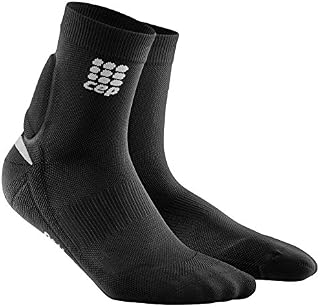 Ortho+ Achilles Support Short Socks, Black, Men, IV