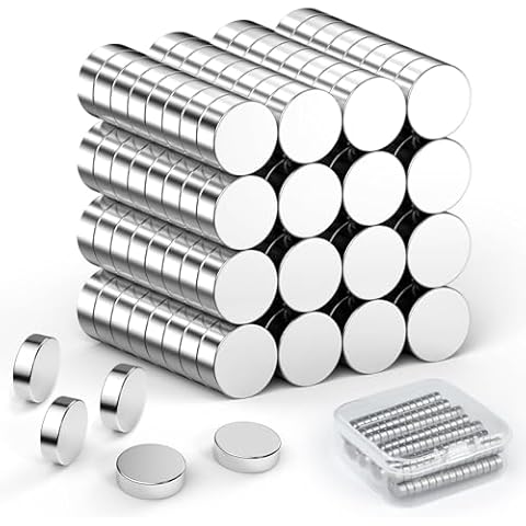 DOETYD 50pcs Neodymium Mini Fridge Magnets Cover