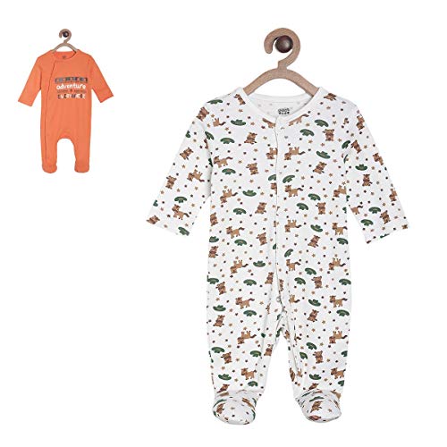 Image of Mini Klub Boys Off White Sleep Suit