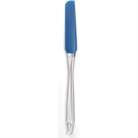 Norpro Silicone Jar/Icing Spatula, Blue, 10.5in/26.5cm, As Shown