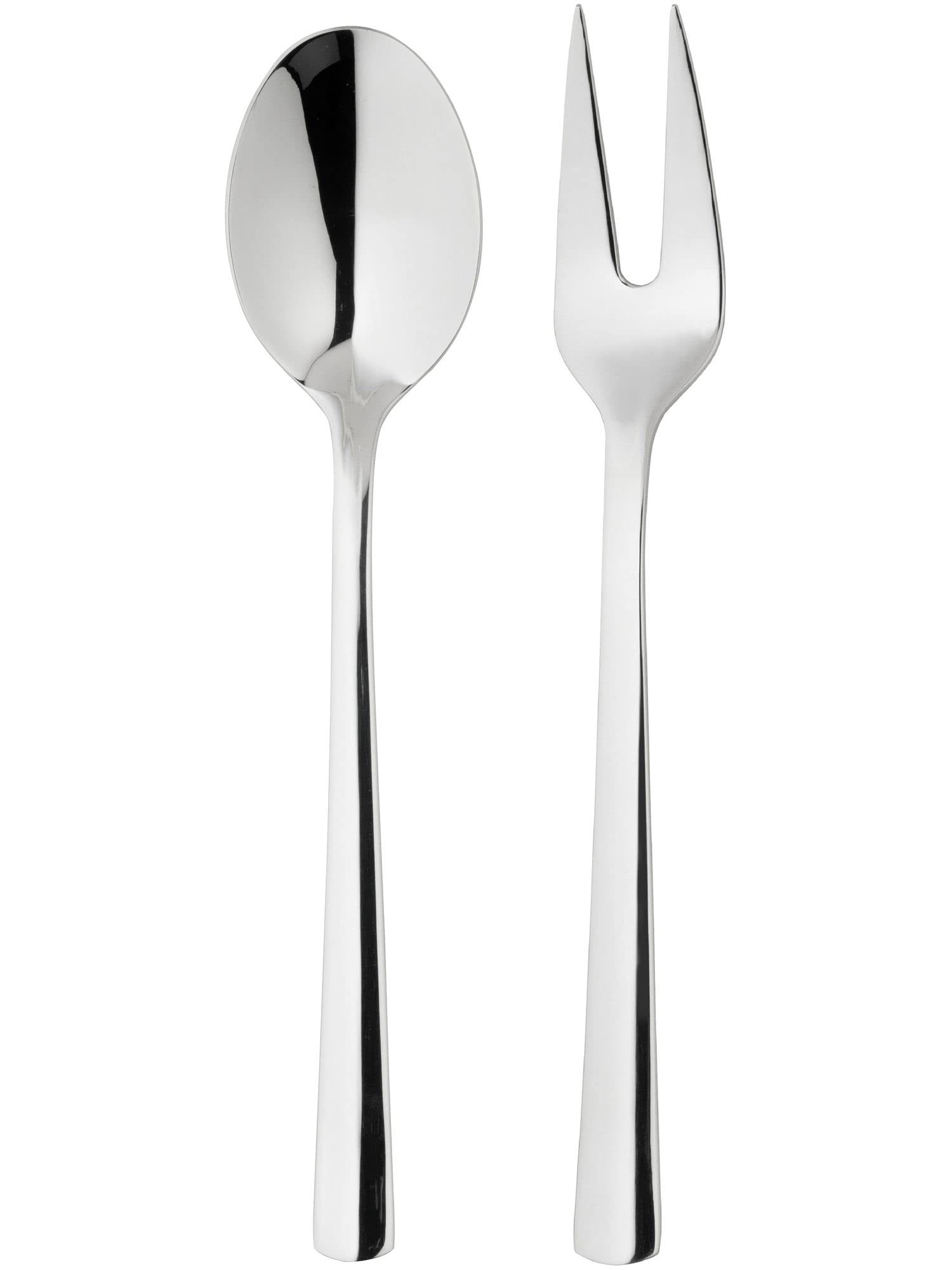 Berndorf Gamma 2 TLG Vorlegebesteck, 2 Sets à 6 Stück, Silber, Edelstahl, Geschirr, FLATWARE, Cutlery set, 3098648031 Küche, Haushalt & Wohnen