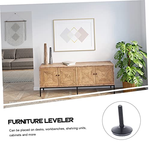 Niveladores de muebles ajustables giratorios con tornillo para estabilizar maquinaria pesada 5