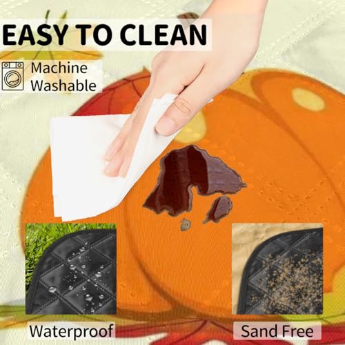 Tapis d'extérieur imperméable lavable en machine et anti-sable - 4