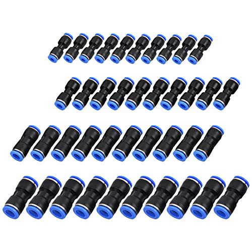 Pinsheng 40 Pezzi Raccordi Pneumatici Rapidi