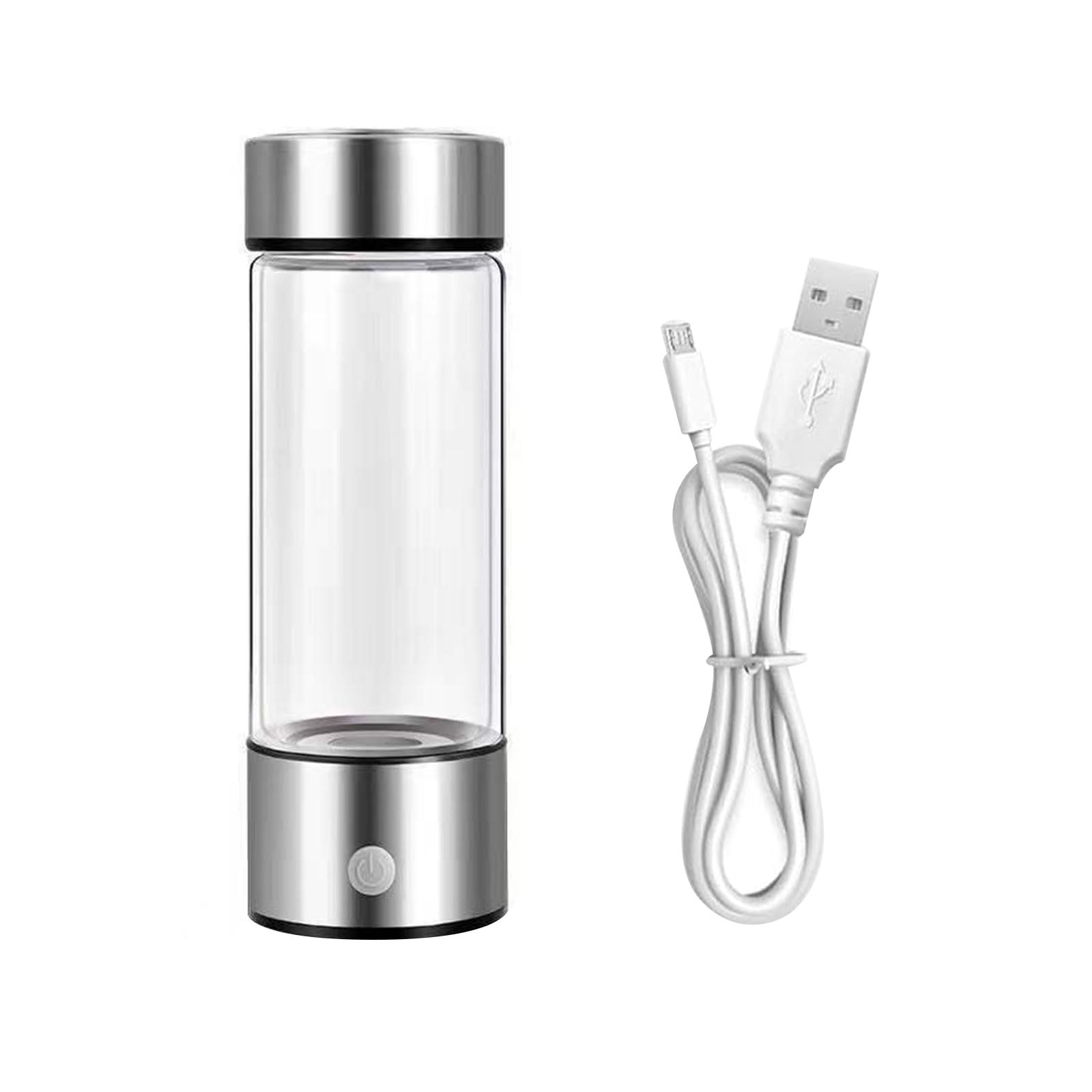 YROHGKPN 420ml Water Glasses Hydrogen Bottles Generator Electric Hydrogens Rich Cup