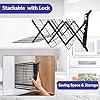 Geesta 2/3/4-Tier Upgraded Collapsible Cooling Rack with Adjustable 3 Setting De... #4